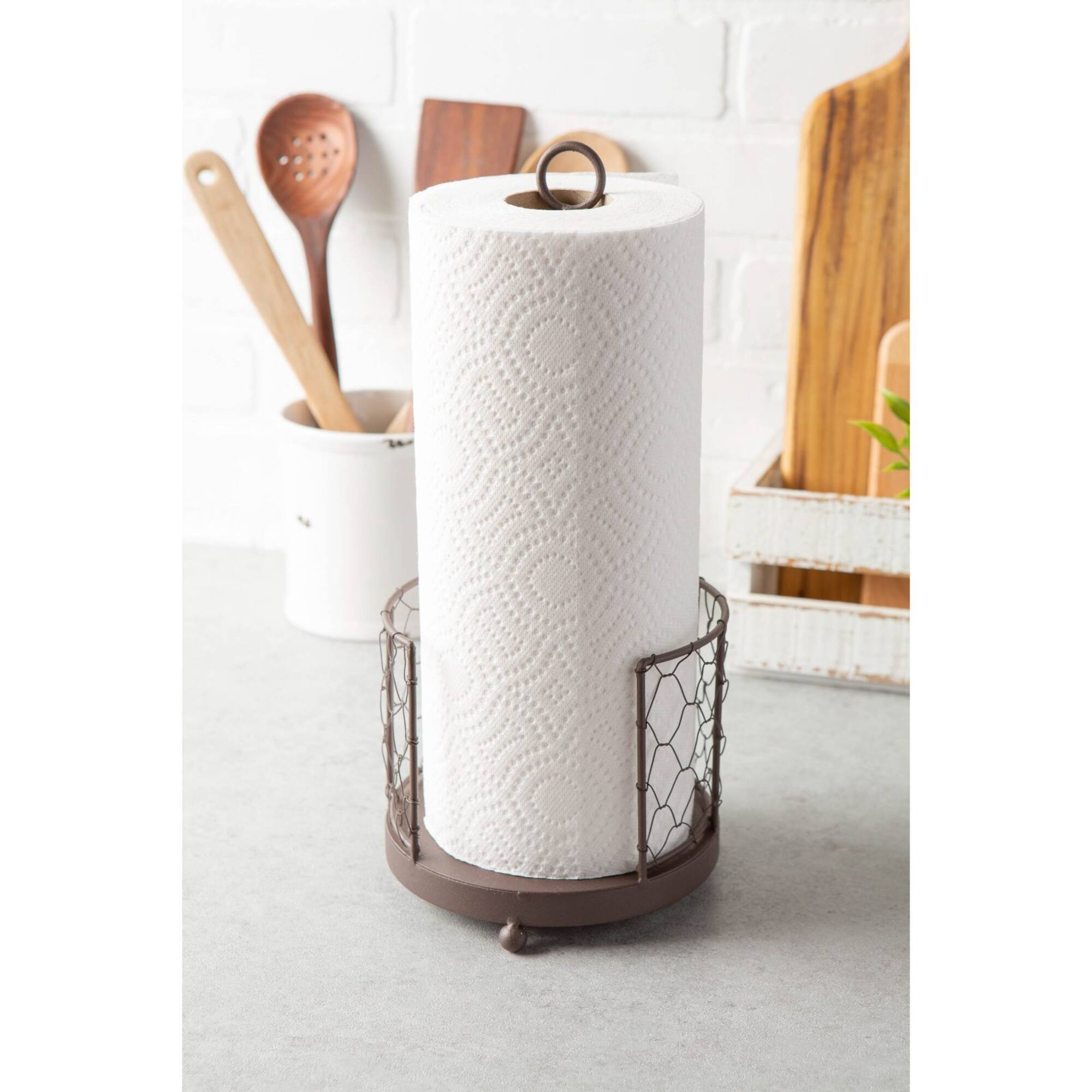 DII® Chicken Wire Paper Towel Holder